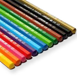 مداد رنگی 3016 آریا 12 رنگ مقوایی