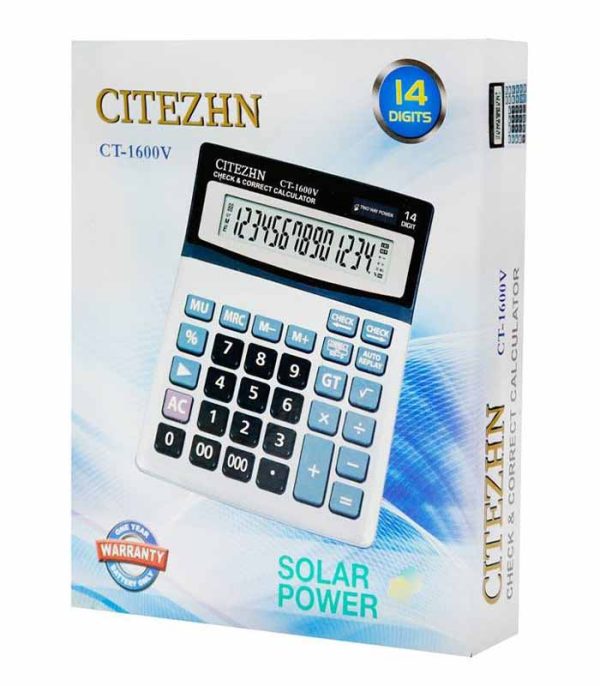 ماشین حساب CITEZHN مدل CT-1600 V