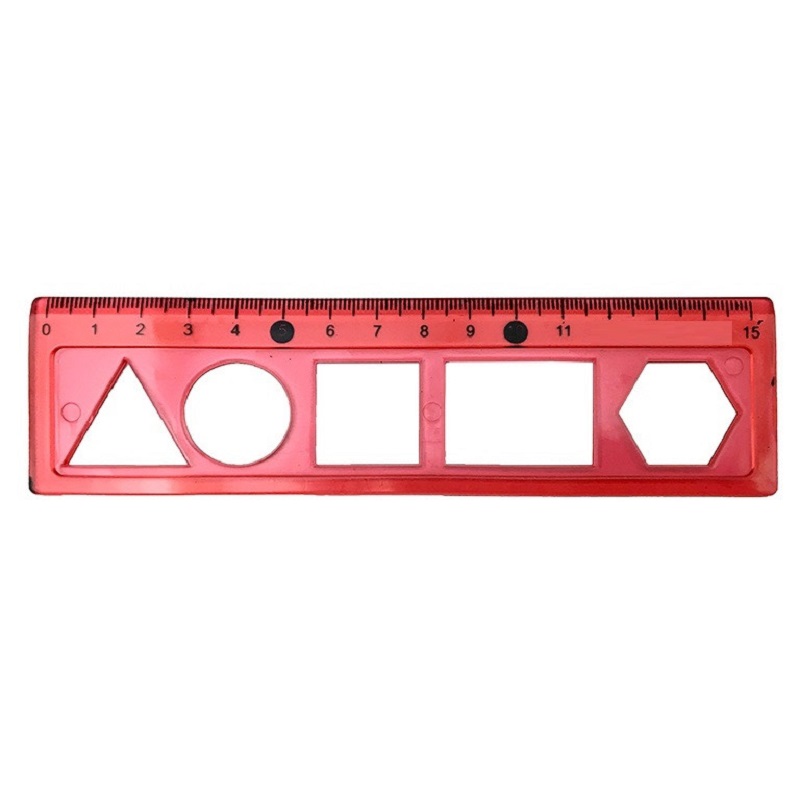 15 cm wooden ruler