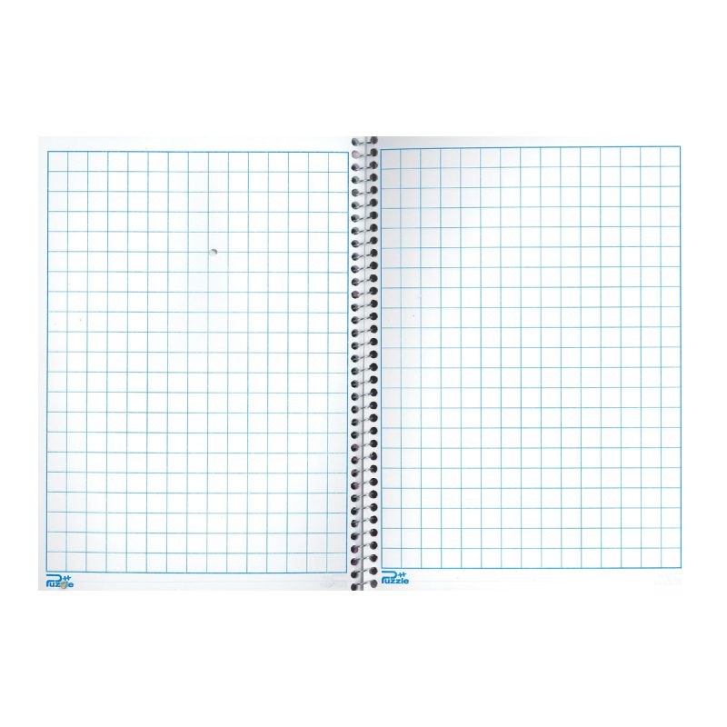 Notebook of 50 checkered sheets
