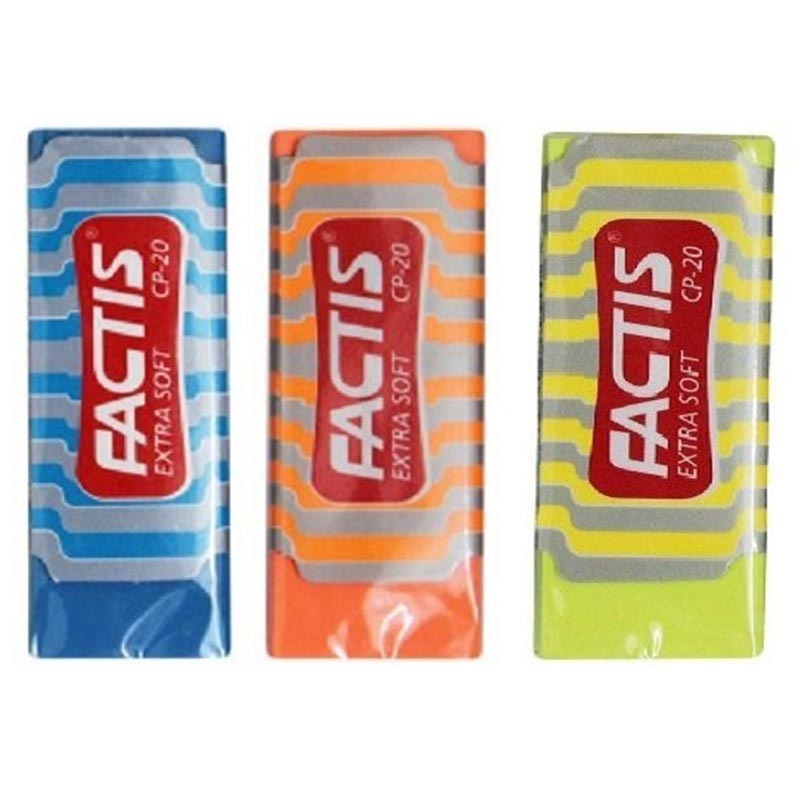 Fectis CP20 large colored eraser