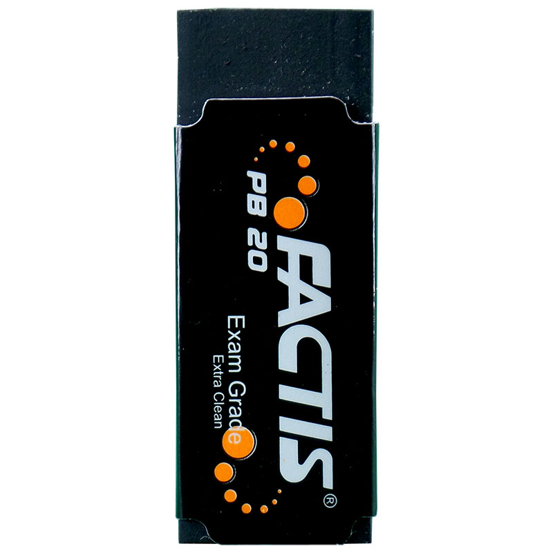 Fectis PB20 large black eraser