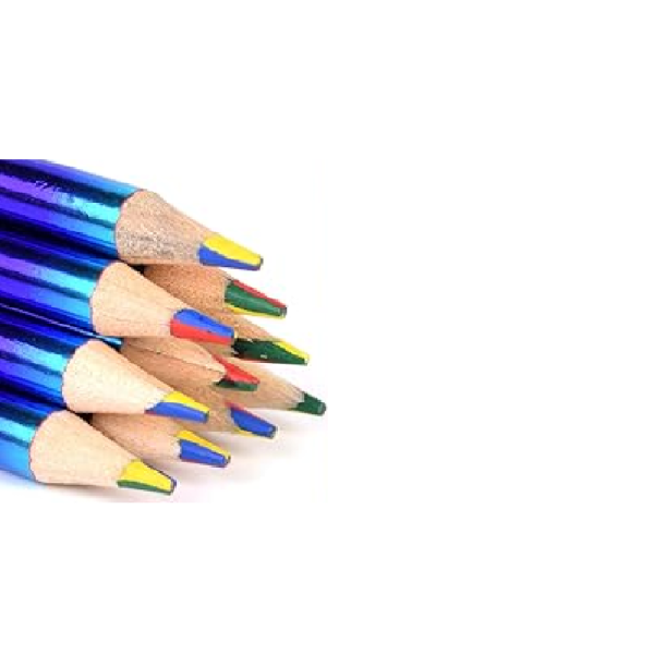 مداد چهار رنگ بدنه رنگین کمان | فروشگاه اینترنتی ایران‌ بُنک