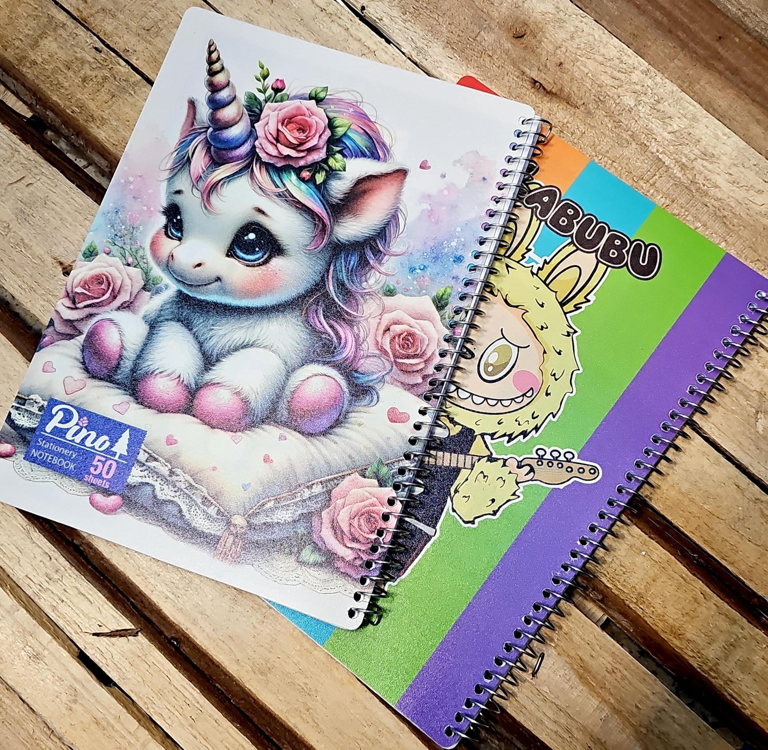 دفتر 50 برگ خط دار تک سیم