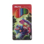 مداد رنگی 12 رنگ فکتیس جعبه فلزی