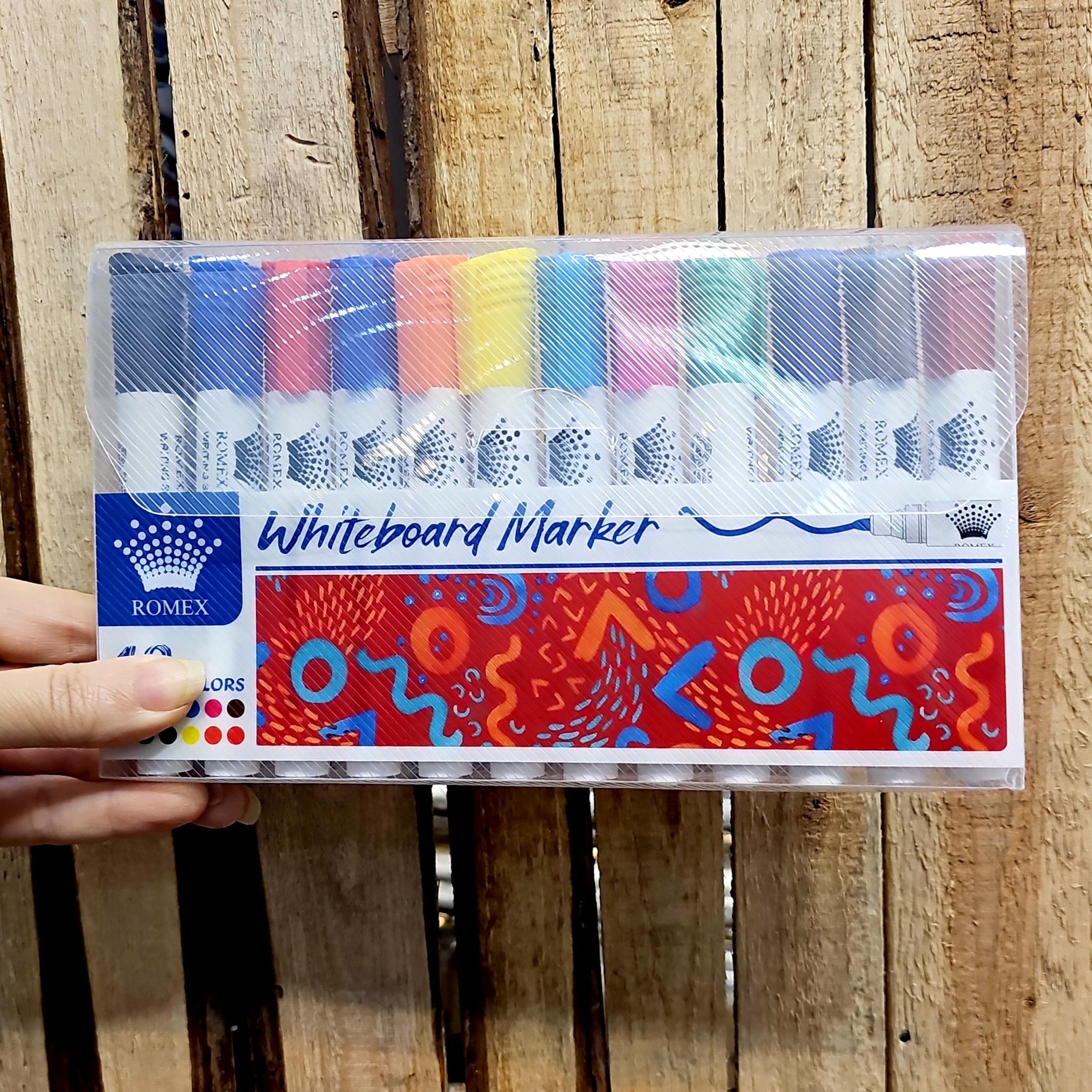 ماژیک وایت برد رنگی Romex (12رنگ)