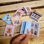 دفترچه یادداشت فانتزی آکواریومی مینی استیکر دار